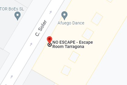 Mapa ubicación Escape room